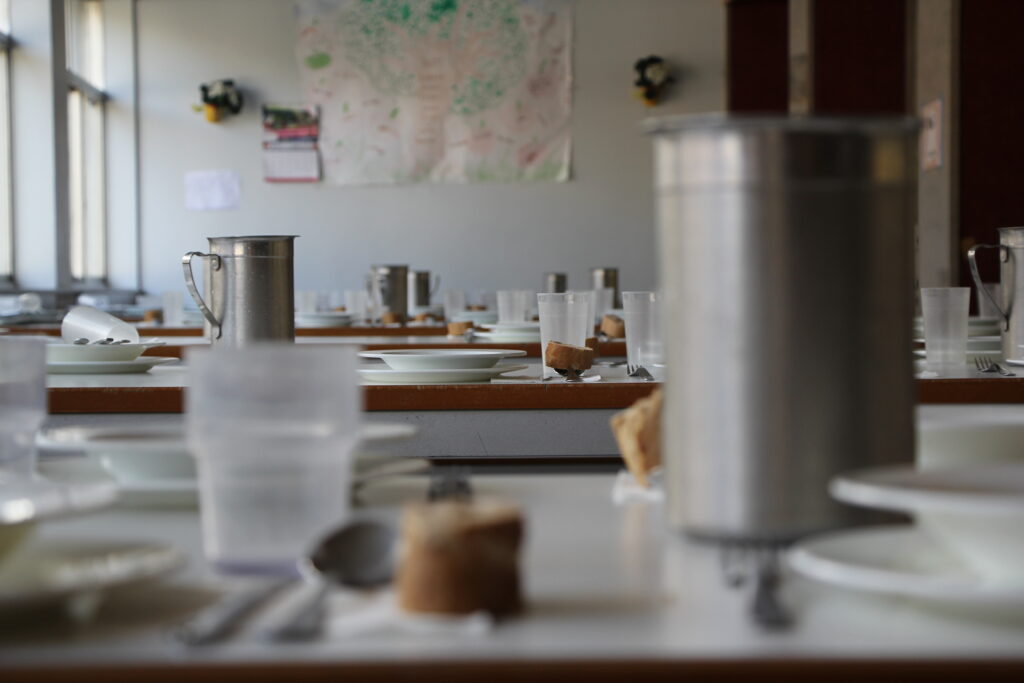 alimentación en el colegio Durango
